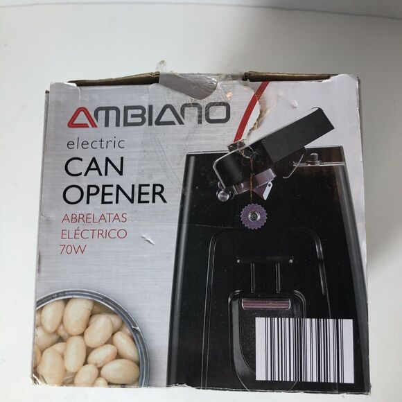 Ambiano Electric‎ Can Opener 3 in 1 Opener Sharpener Model 72813A1 Steel F3 - Picture 5 of 9